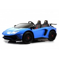 Детский электромобиль Lamborghini Aventador SV M777MM Синий